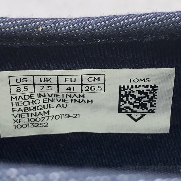 TOMS Mens Baja Leaf Print Slip On Shoes - Picture 2 of 10